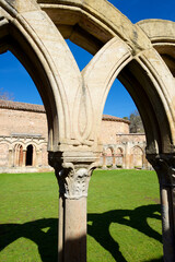 San Juan de Duero cloister ruins in Soria - 775191445