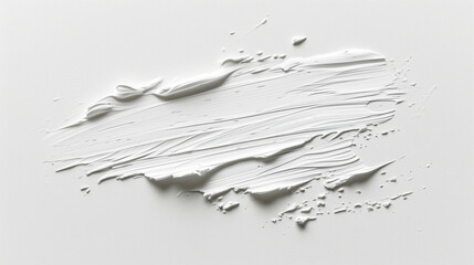 Streaks of white paint on a textured background