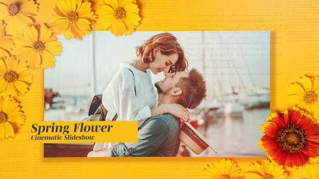 Spring Flower Cinematic Slideshow