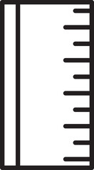 Ruler Line Icon
