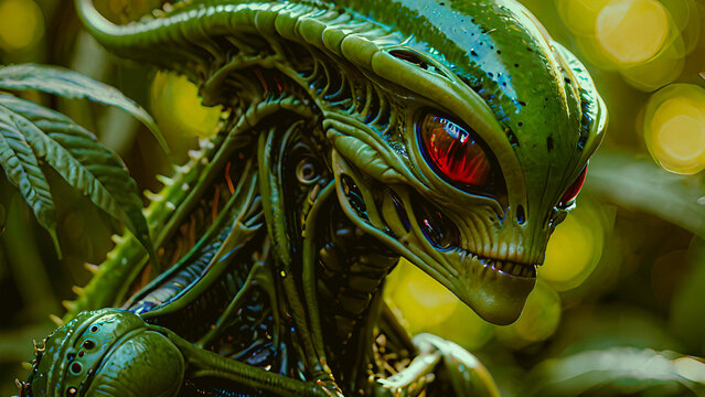 Galactic Green Marauder