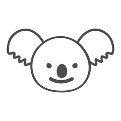 koala vector illustration design