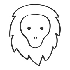 lion vector illustration design
