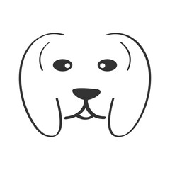 dog vector illustration design