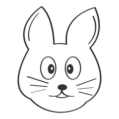 rabbit vector illustration design