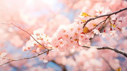 spring flowers background