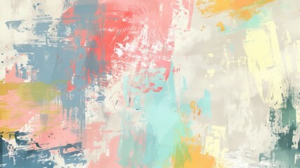 Abstract oil painting of vivid colors mixed in high resolution and high quality. concept art
