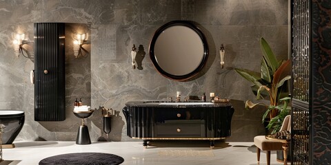 Elegance and cleanliness converge in the bathroom, where design meets daily ritual