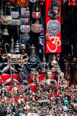 souvenir shop at kathmandu street, nepal - 775237674