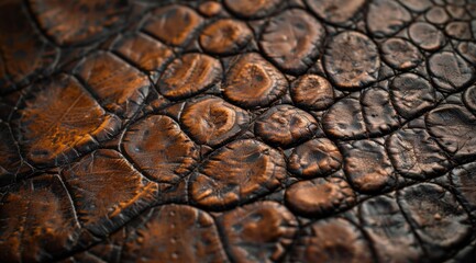 close up of leather jacket