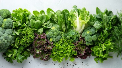 An AI image of a picture frame crafted from green vegetables, displaying various shades of green in a minimalist fashion against a white background, highlighting freshness and vitality