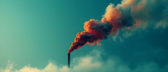 Photo showing carbon monoxide production from incomplete combustion of carboncontaining fuels. Concept Carbon Monoxide, Combustion, Air Pollution, Health Hazard, Fossil Fuels - obrazy, fototapety, plakaty