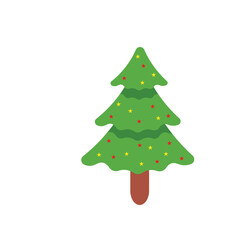 Christmas Tree Illustration