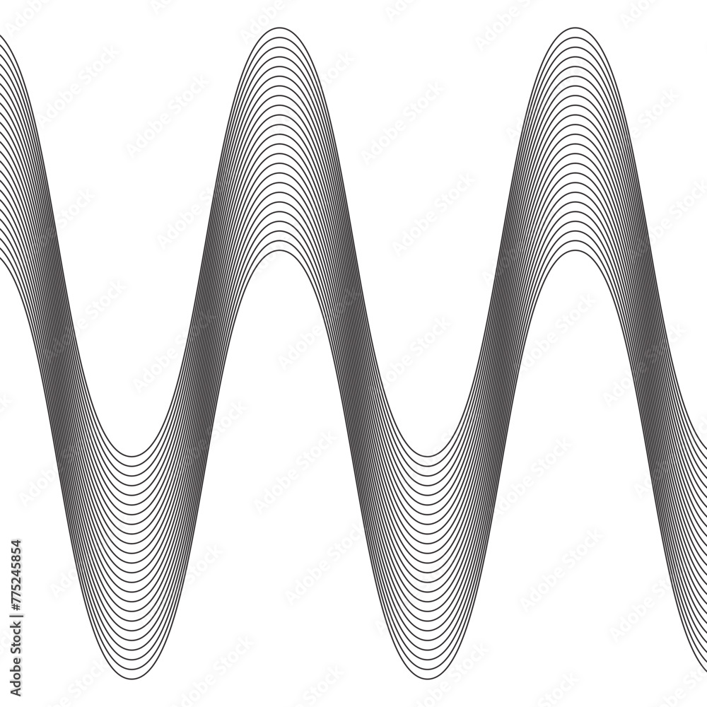 Poster abstract background with glowing wave. abstract wave line for banner, template, wallpaper background