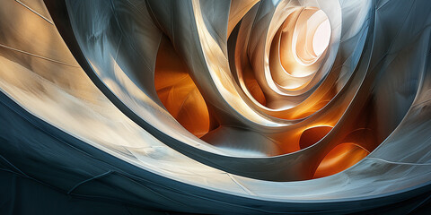 abstract background of a spiral