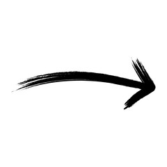 Fototapeta premium Arrow Brushstroke