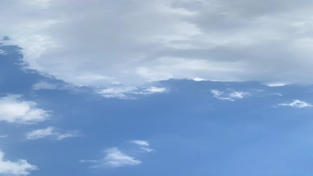 blue sky with clouds