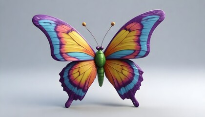 A colorful butterfly  (20)