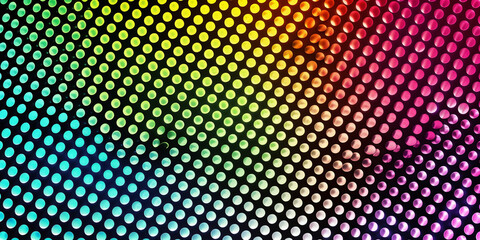 Fototapeta premium Вotted bright colored LED smd screen - close up background