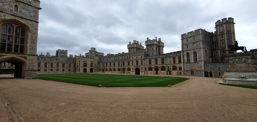 The Quadrangle in the heart of Windsor Castle