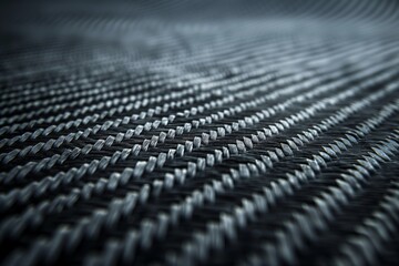 the intricate pattern and texture of carbon fiber, a material known for its strength and lightweight properties - obrazy, fototapety, plakaty