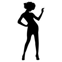 Woman Pose Silhouette