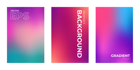 Blurred Gradient Texture Background for Your Vector Illustration