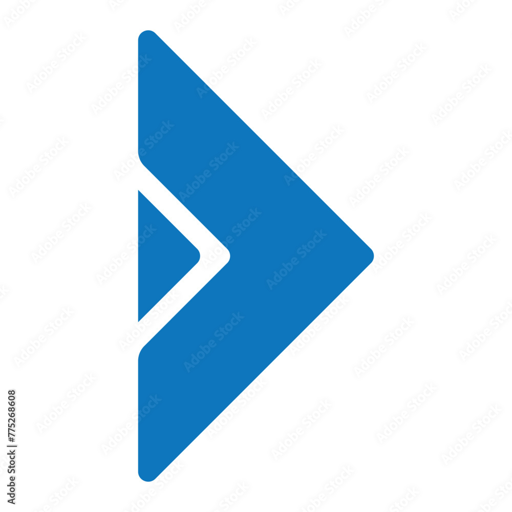 Poster bullet icon design vector logo. bullet arrow, powerpoint icon. 11:11