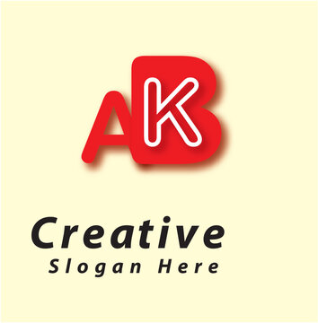 ABK Box Letter Logo Concept