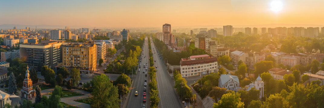 Great City in the World Evoking Chișinău in Moldova