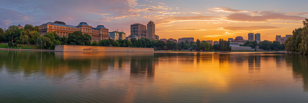 Great City in the World Evoking Bucharest in Romania