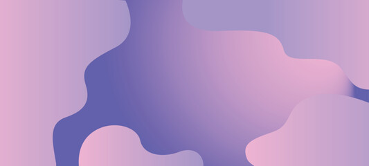 Abstract gradient  wave background. Dynamic shapes composition. 