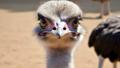 an-ostrich-with-its-feathers-puffed-out-in-a-displ-upscaled