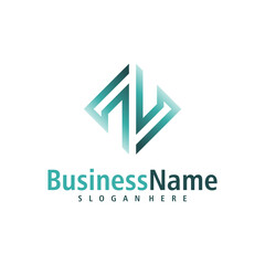 Letter Z logo design vector. Creative Initial Z logo concepts template