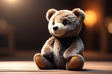 teddy bear on floor
