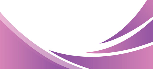 Minimal purple and white business banner background