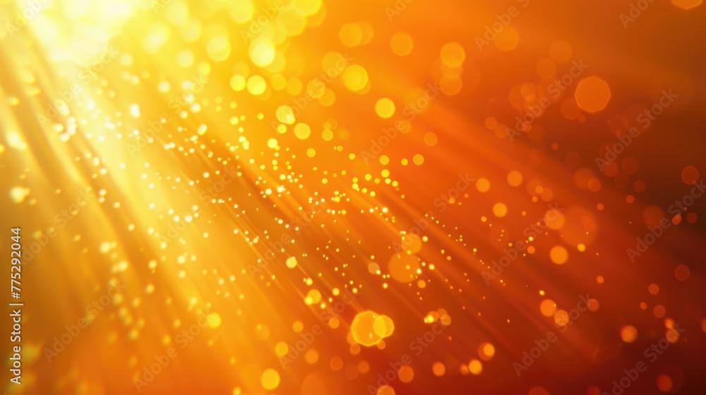 Poster A vibrant and blurred orange background. Suitable for use in design projects