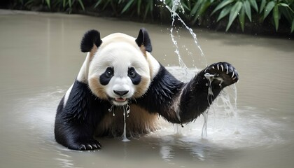 a-giant-panda-splashing-in-a-shallow-pool-of-water-upscaled_5