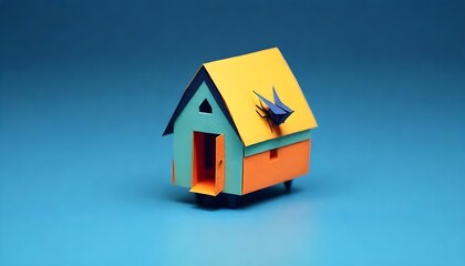 Obraz na płótnie Canvas tiny house bug (522)