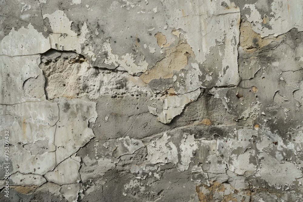 Aufkleber close up of a wall with peeling paint. suitable for background use