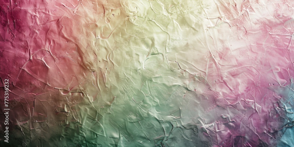 Poster close-up view of a vibrant multicolored painting, suitable for artistic projects