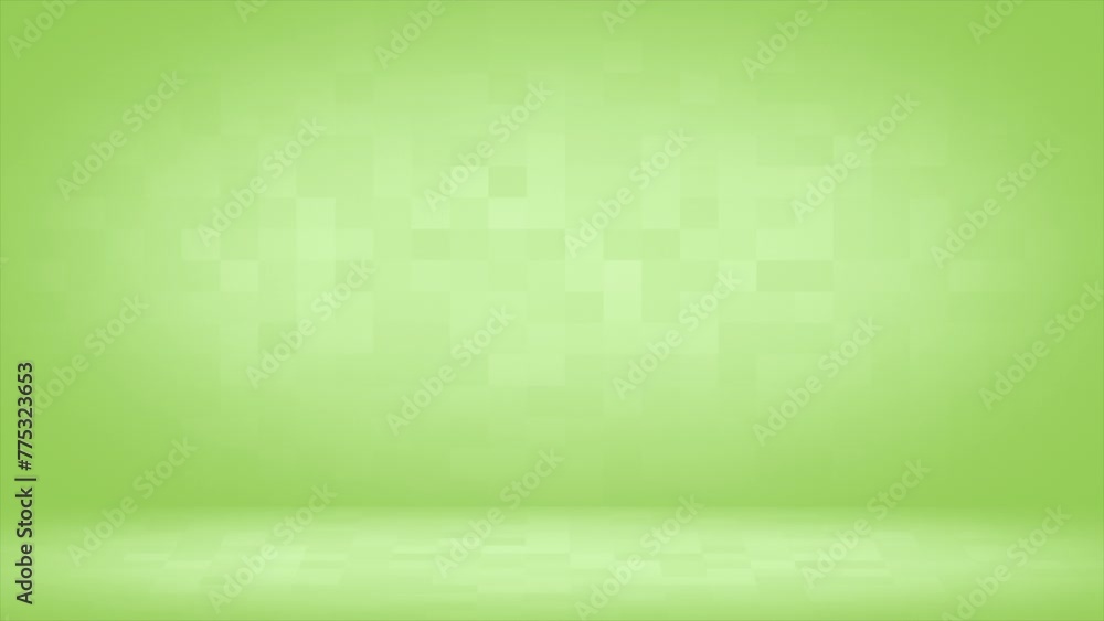 Poster lime green color simple and classy empty room business background, elegant loop able background