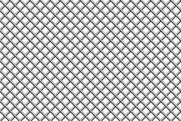 Crosshatch Fence metal texture pattern seamless. Vector Illustration