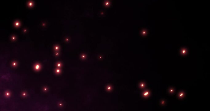 Abstract background like blue smoke and blue sparks
