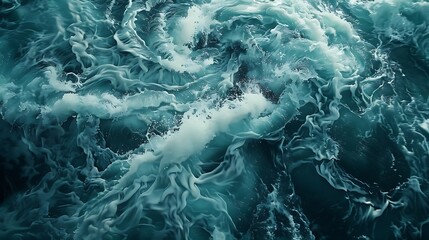 delicate patterns formed by swirling eddies in a fast-flowing river - obrazy, fototapety, plakaty