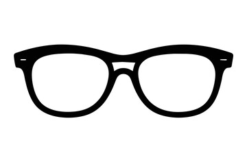 silhouette color image,Warby Parker glasses, white background 