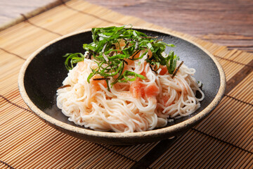 明太子そうめん