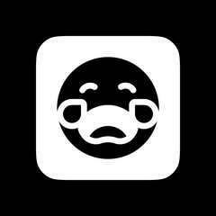 Editable crying expression emoticon vector icon. Part of a big icon set family. Part of a big icon set family. Perfect for web and app interfaces, presentations, infographics, etc