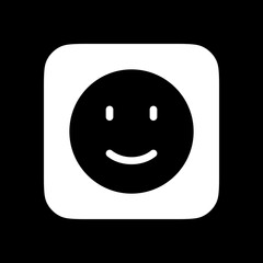 Editable slight smile expression emoticon vector icon. Part of a big icon set family. Part of a big icon set family. Perfect for web and app interfaces, presentations, infographics, etc