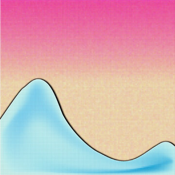 abstract blue patchwork background